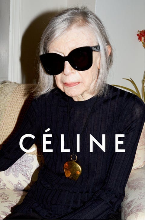 Joan Didion for Céline Joan Didion for Céline