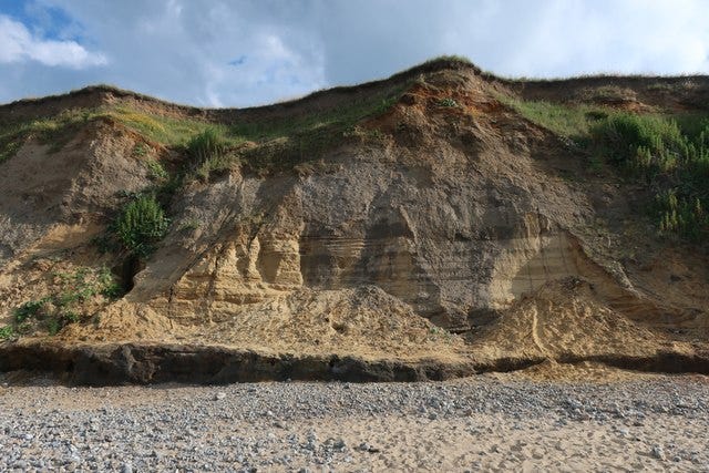 Cliffs near West Runton
