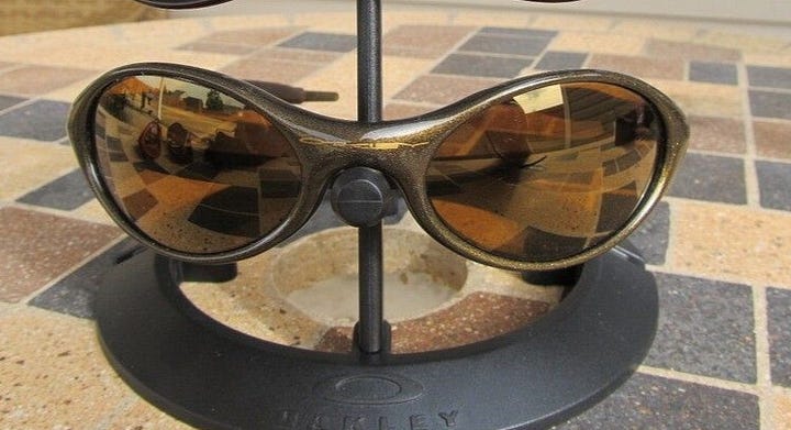 Money Well Spent: Oakley Eye Jacket Redux - by Adam Hook