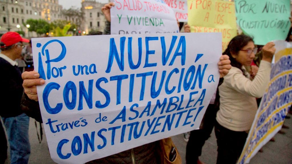 La CNA se suma a la movilización nacional por una Asamblea Constituyente y  una Nueva Constitución - Confederación Nacional Agraria