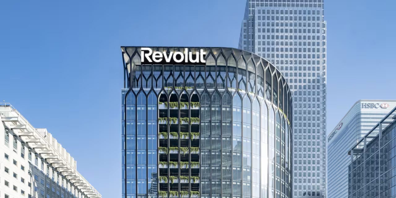 Revolut headquarters in London’s Canary Wharf, representing strategic HQ relocation by European fintech startups Revolut headquarters in London’s Canary Wharf, representing strategic HQ relocation by European fintech startups