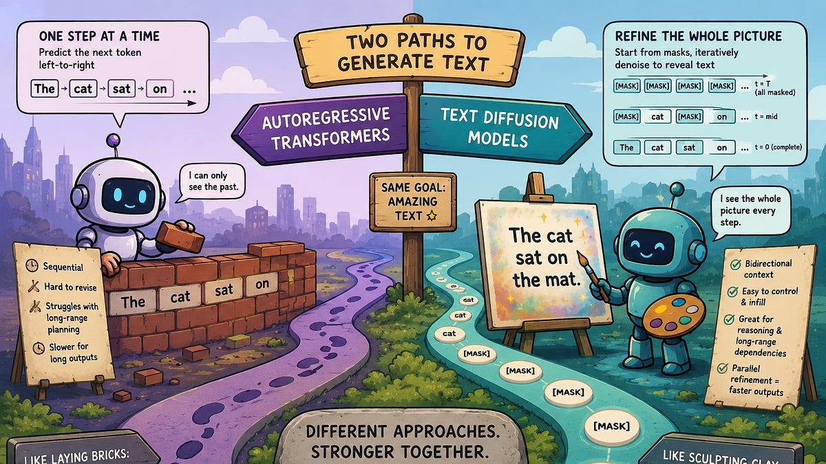 The Sequence Knowledge #862: Learning About Text Diffusion Models