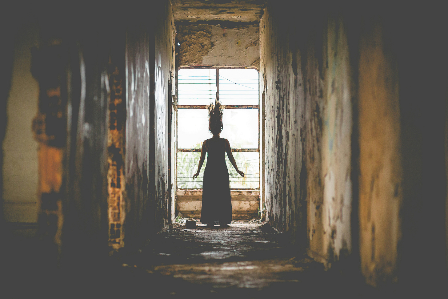 Abandoned places are never truly empty