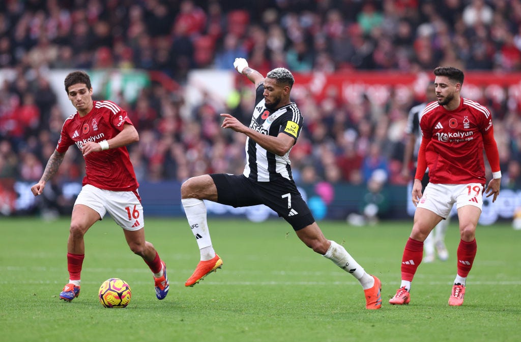 He's just turned into a beast, a machine' Joelinton is reborn for the  umpteenth time | FourFourTwo