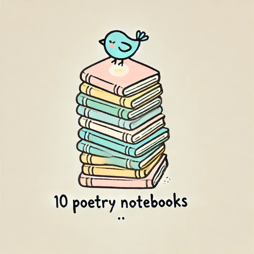 10 poetry notebooks