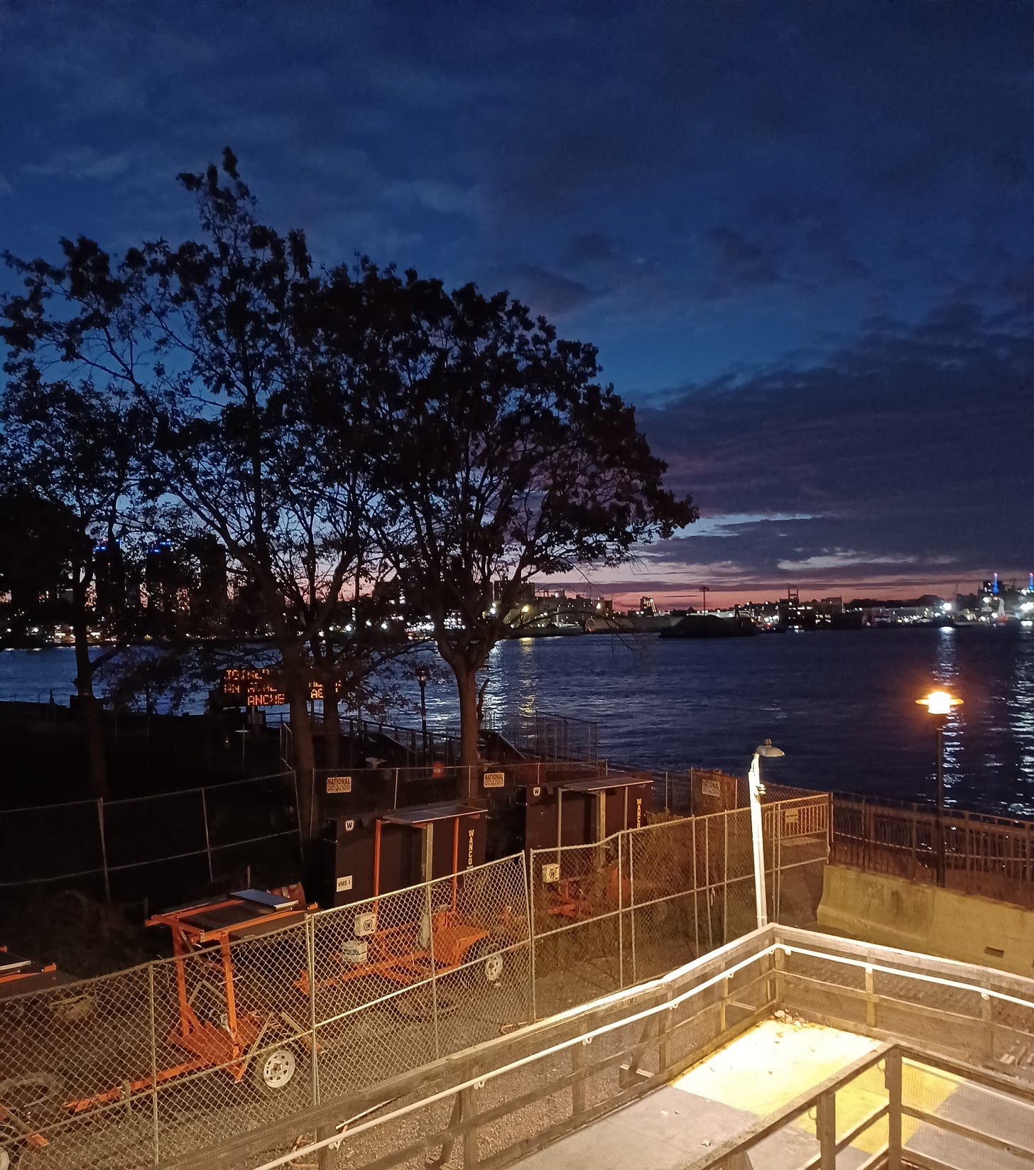 Corlears Hook bridge, NYC, November 7. 2023