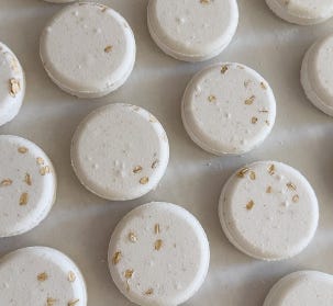 bars of soap, shower steamers