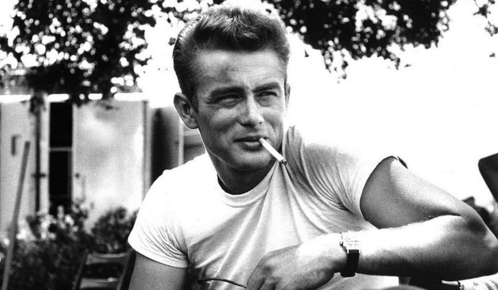 The classic white T-shirt - how you can look like James Dean ...