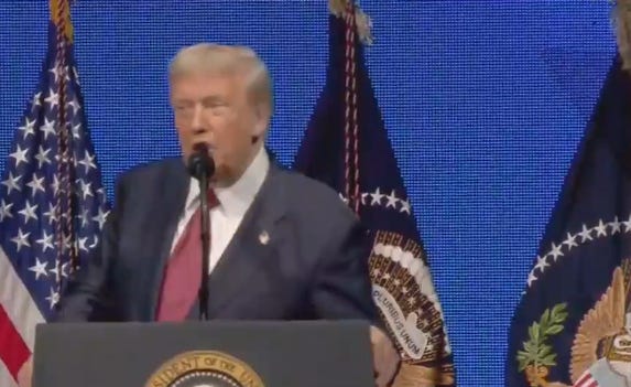 Trump Tried To Give A Speech On The Economy And It Was A Disaster