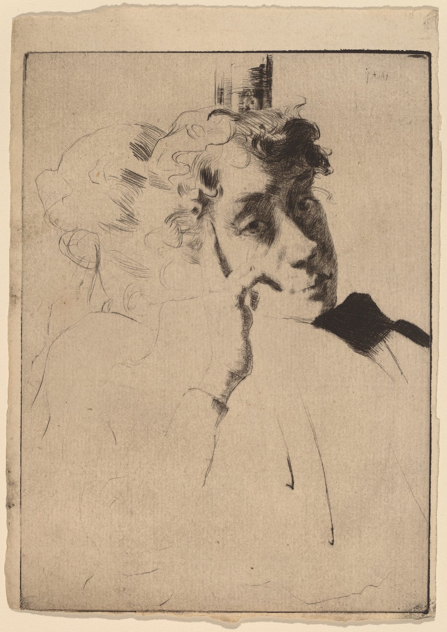 Reflections, 1885/1893 by Julian Alden Weir  Source: National Art Gallery
