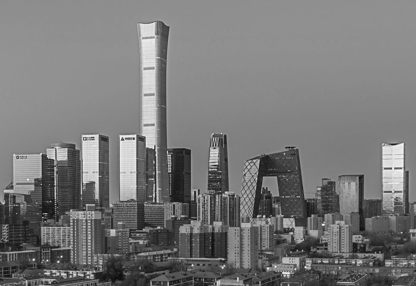 Beijing Skyline at Sunset, China : r/CityPorn