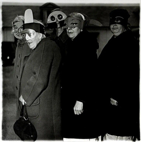Black and white photographs of people including Susan Sontag and Norman Mailer