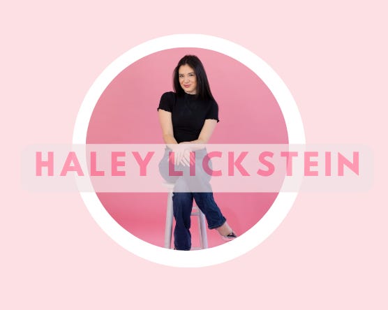 Hot Takes with Haley Lickstein logo