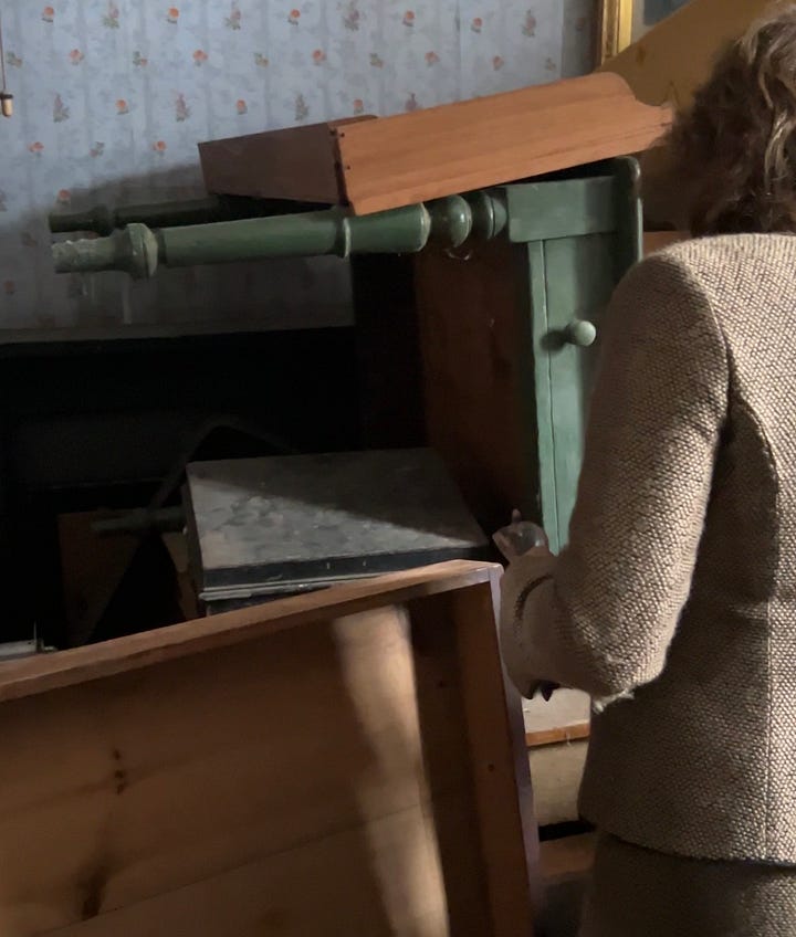 The Duchess, exploring the towers