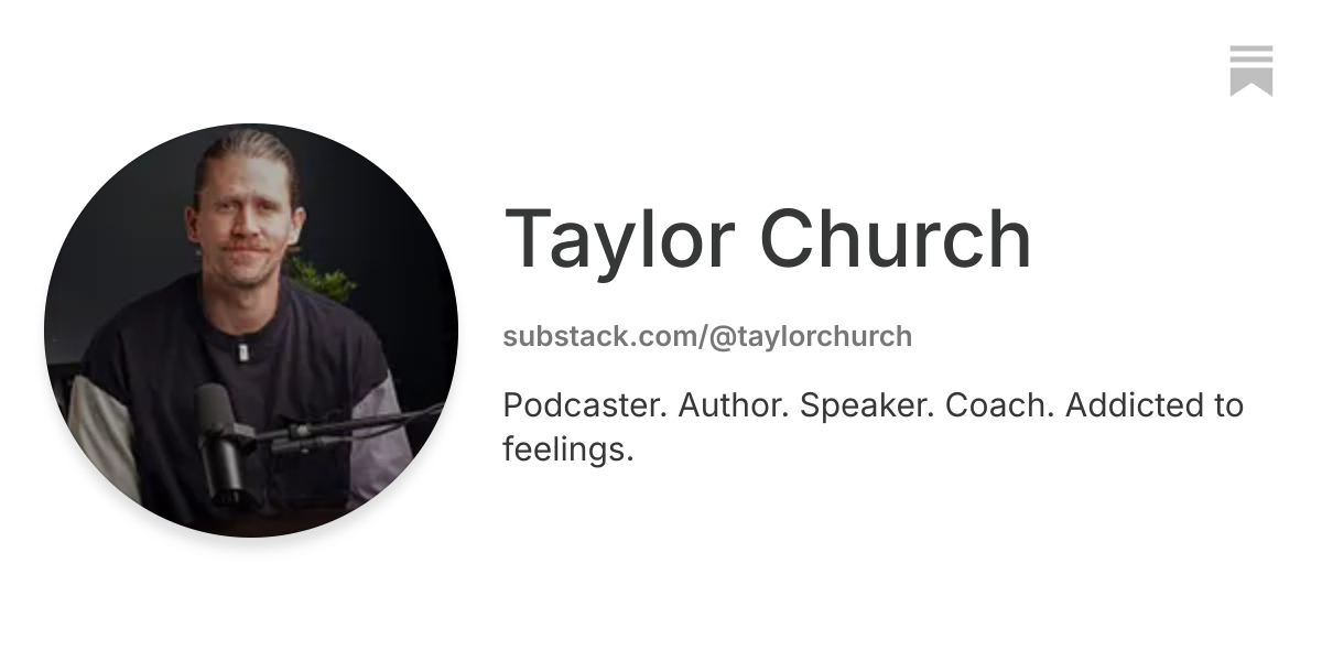 Taylor Church | Substack