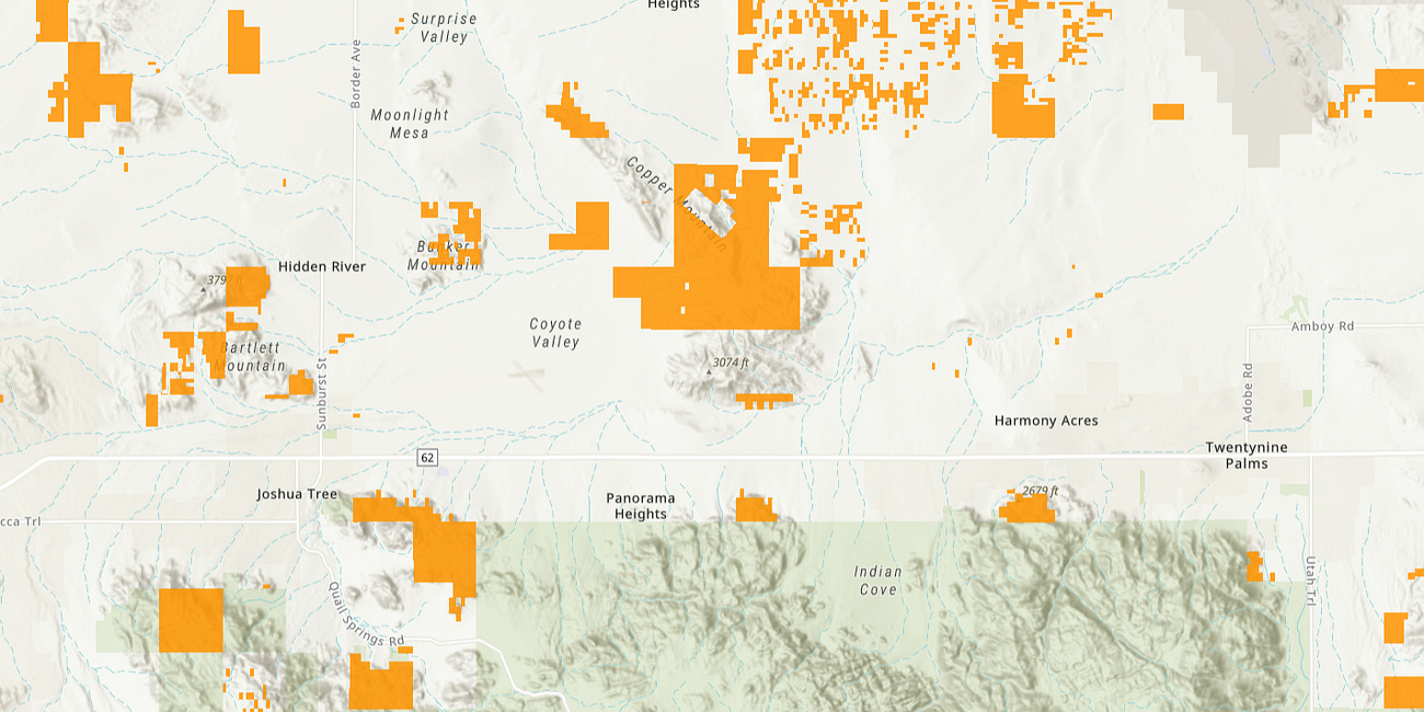 Senate Floats Auction of 1000s of Acres of Morongo Basin Public Land