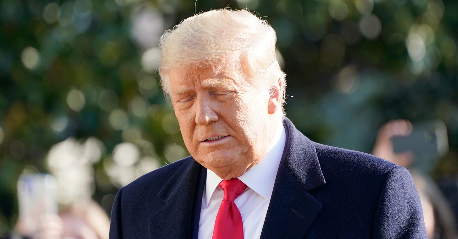 Donald Trump's 'sad, pathetic' final White House moments - NZ Herald