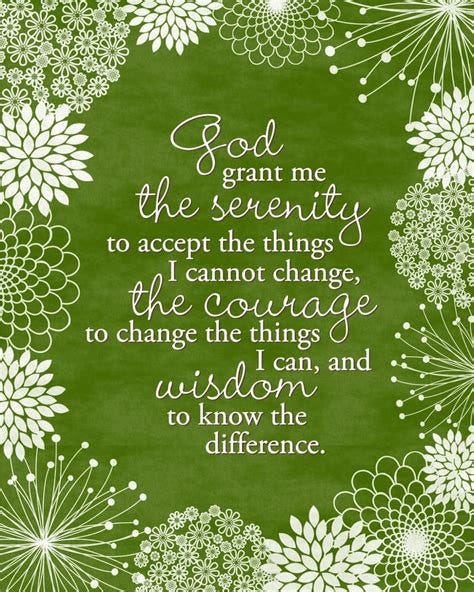 Serenity Prayer 8x10 Instant Download Digital Print - Etsy UK