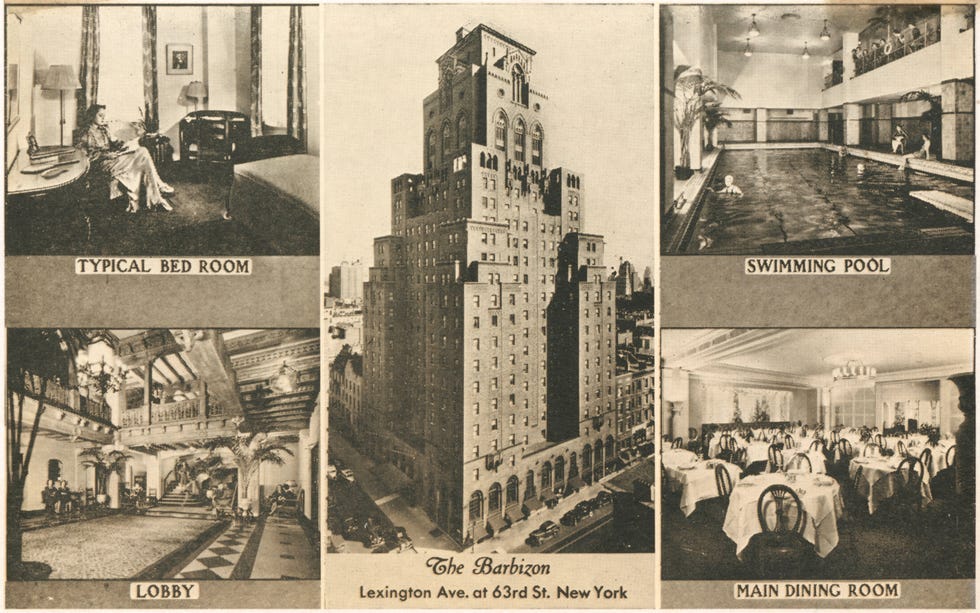 drdtx5 the barbizon hotel, new york