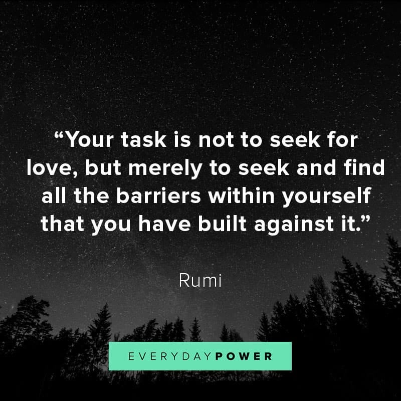 Image result for rumi love barriers Image result for rumi love barriers