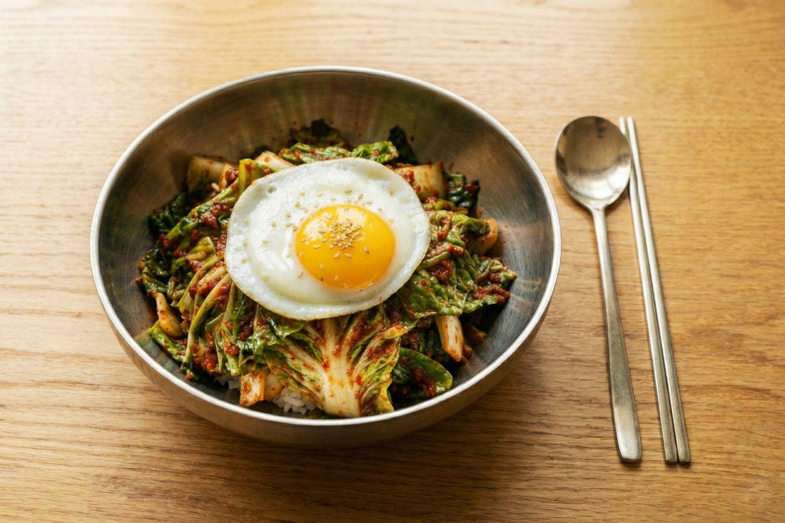 Bom-dong Bibimbap Recipe: Korean Spring Cabbage Bowl – Kim'C Market