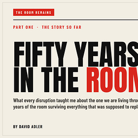 Fifty Years in the Room: The Prelude to 44 Predictions for 2036