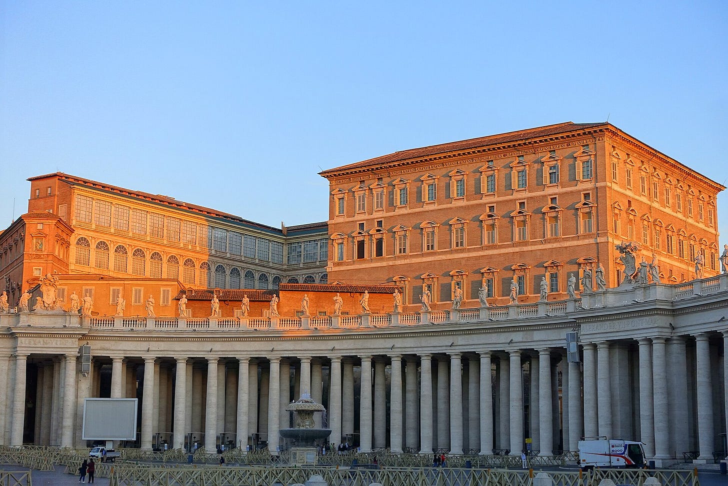 The Apostolic Palace at the Vatican The Apostolic Palace at the Vatican