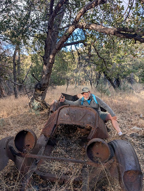 old rusty car