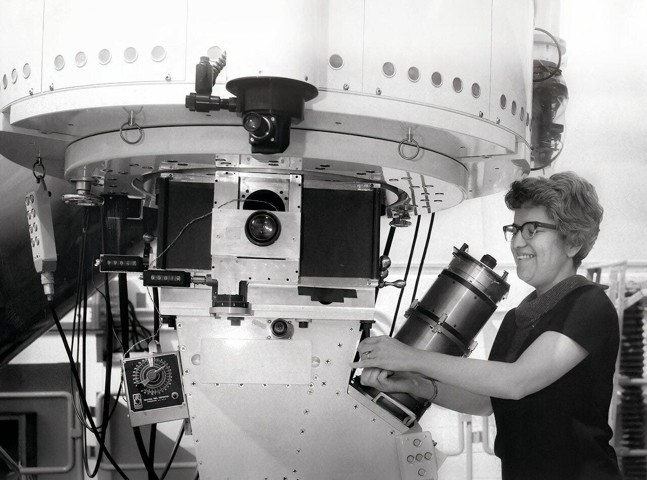Vera Rubin at Work | NOIRLab