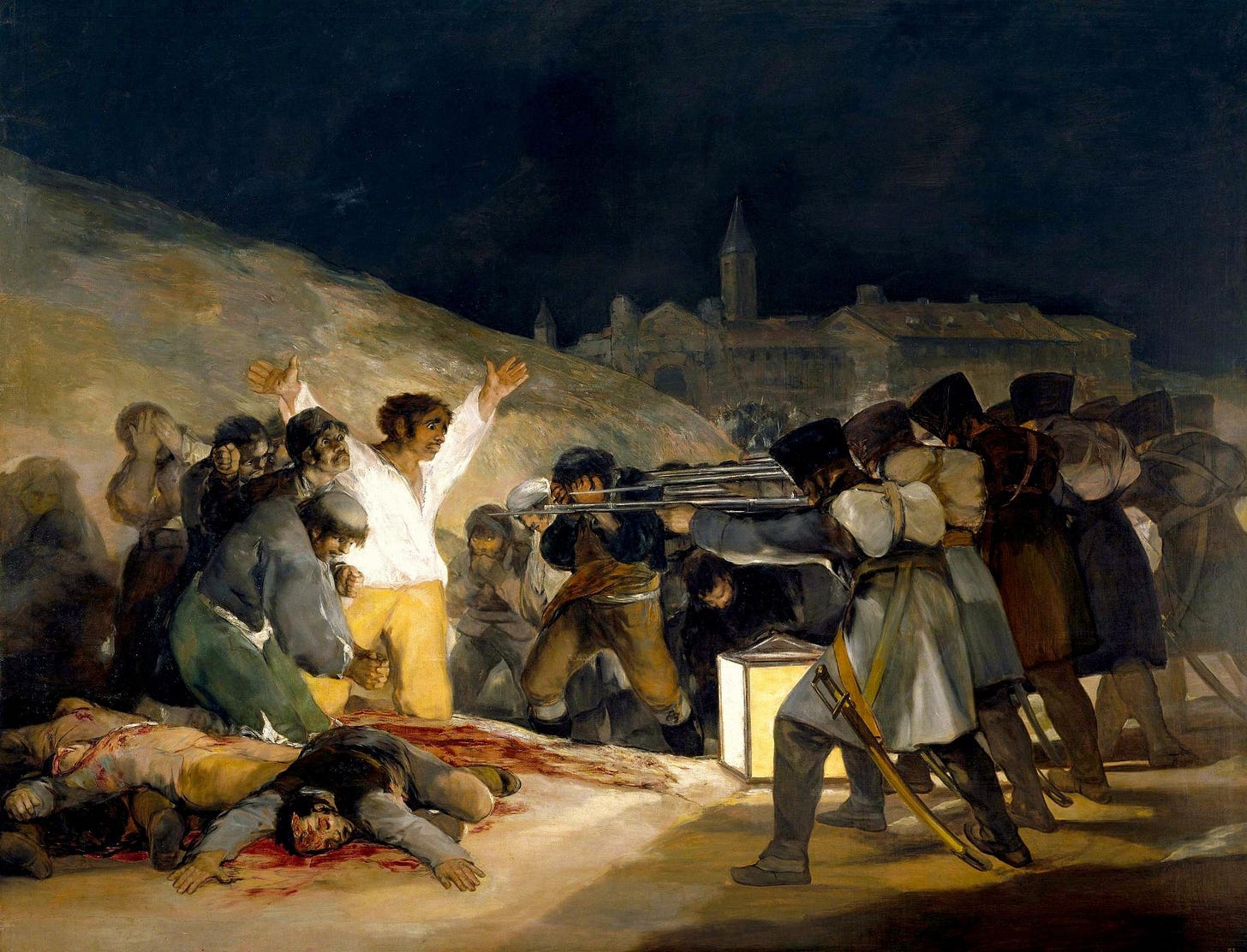 Los fusilamientos del 3 de mayo - Francisco de Goya - Historia Arte (HA!)
