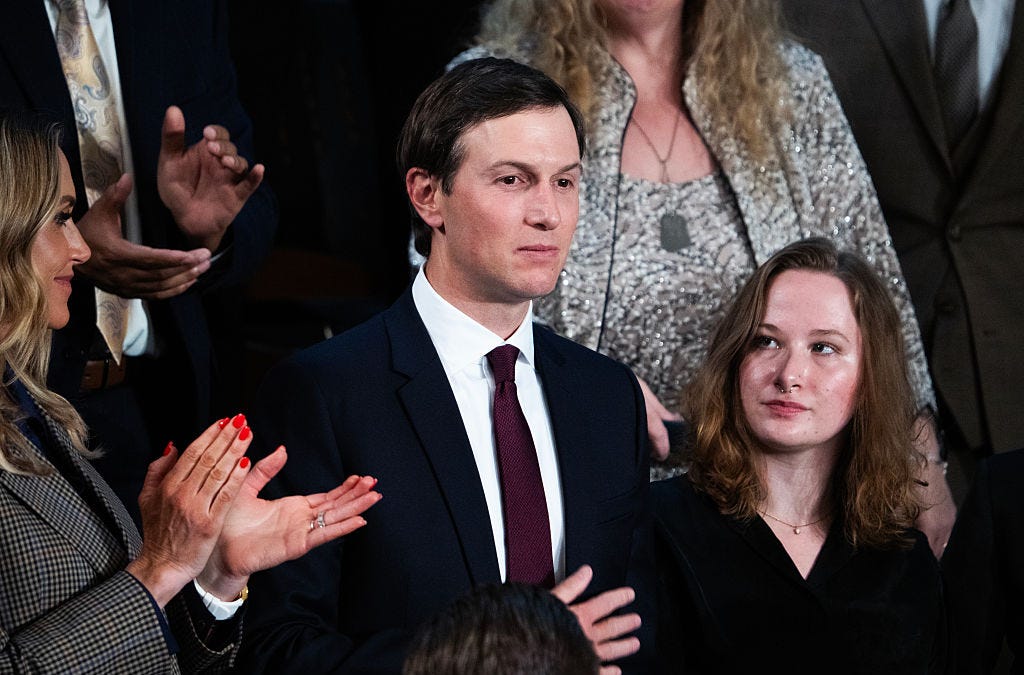 memeorandum: The media blackout of Jared Kushner's historic, ongoing corruption scandal (Judd Legum