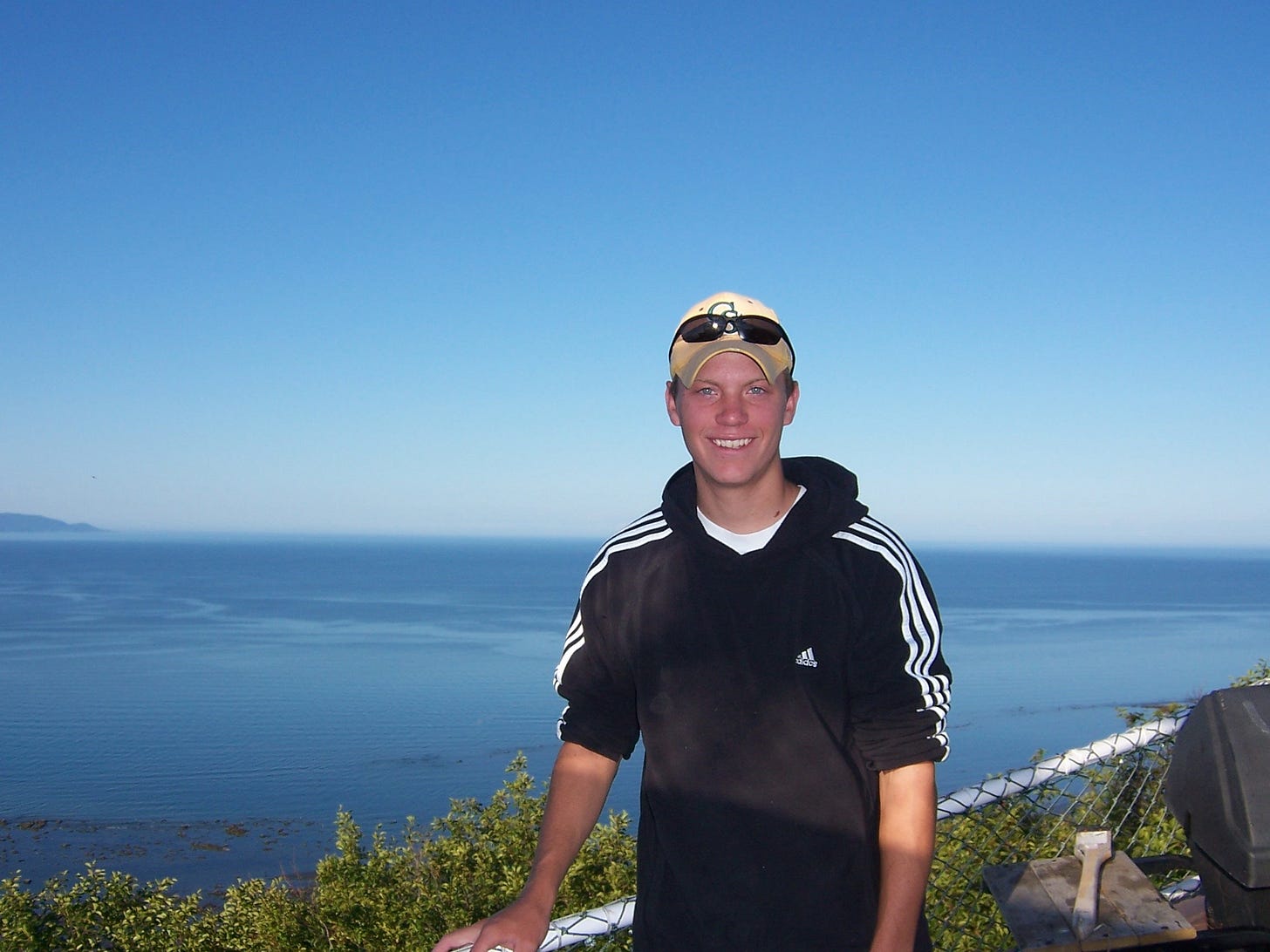 boy near ocean