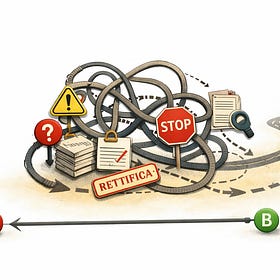 La retta che non esiste: quando il Fisco scopre la geometria curva