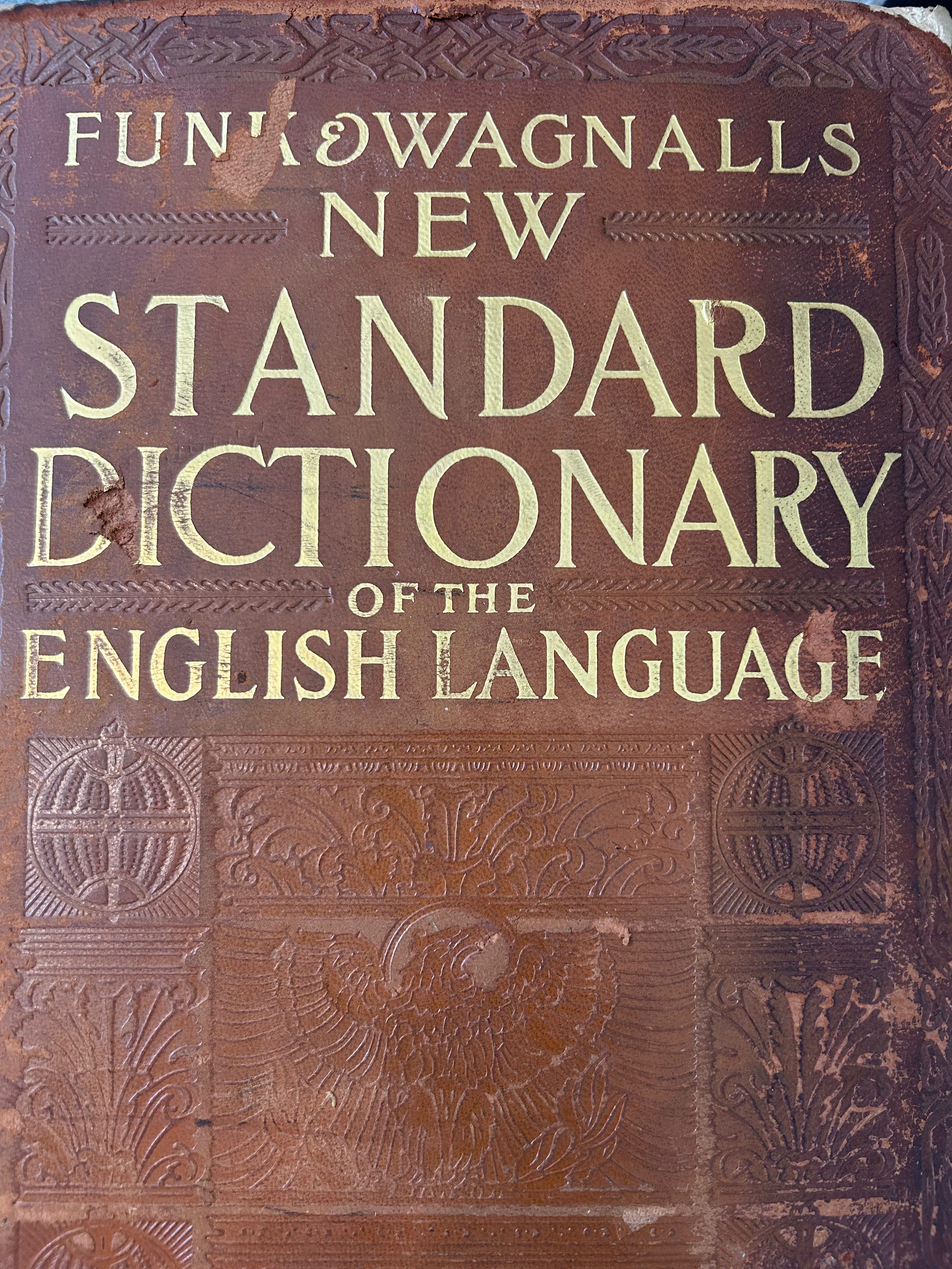 Funk and Wagnalls 1913 Dictionary - by Alison Bull