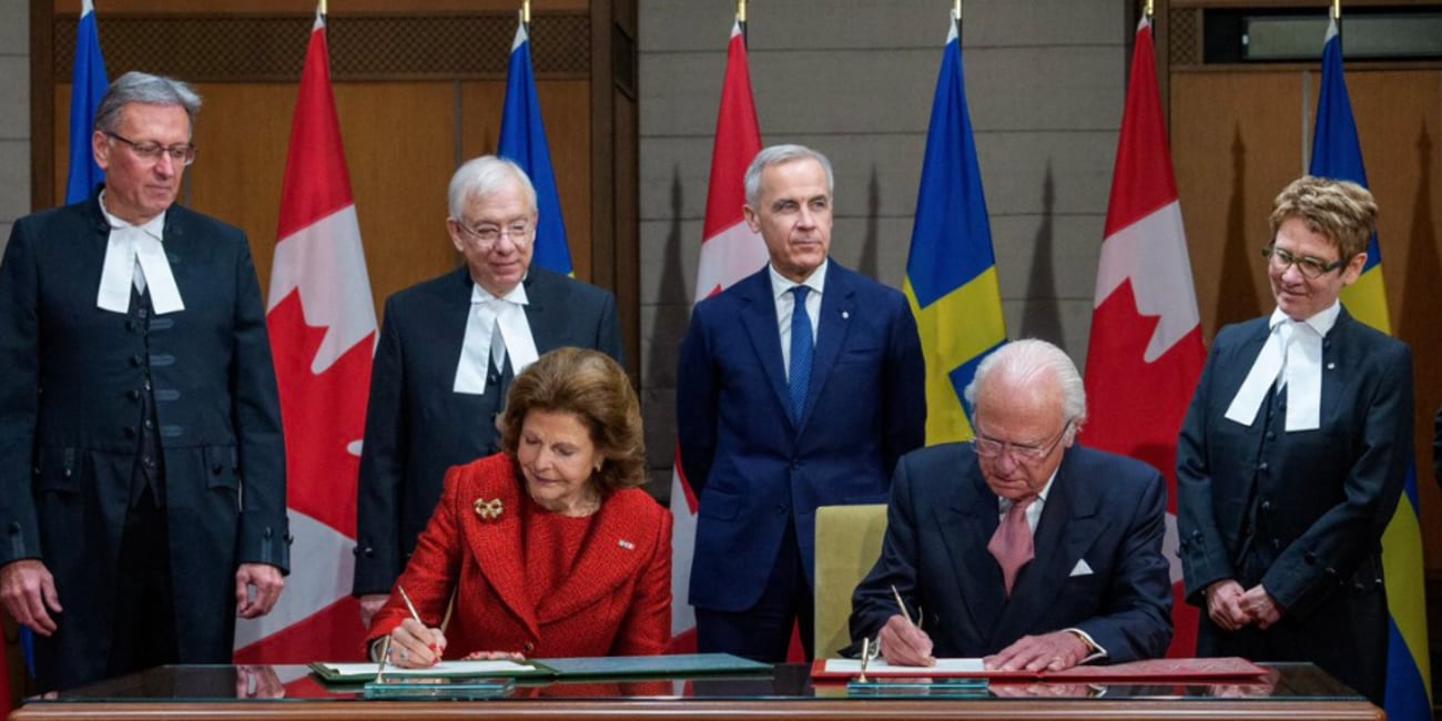 BREAKING: Canada Close to Deal With Sweden to Manufacture GRIPEN Fighter Jets After Signing MASSIVE Trade/Security Pact