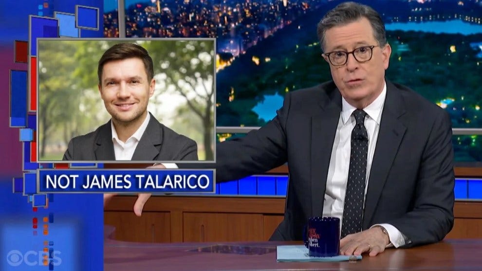 Colbert Rips CBS' Stance on Pulled Talarico Interview as 'Crap'