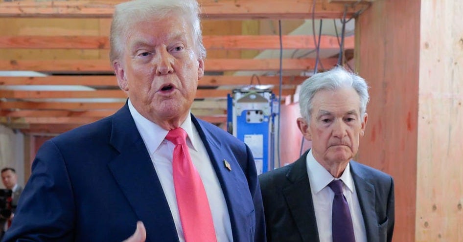 Trump threatens to fire Fed chair Jerome Powell again