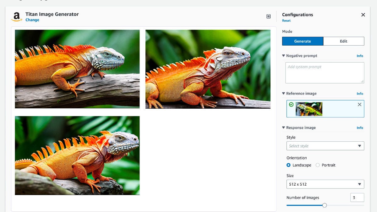 Amazonがプロンプトからさまざまな画像を生成できる画像生成AI「Titan Image Generator」のプレビュー版をAmazon  Bedrockユーザー向けにリリース - ライブドアニュース