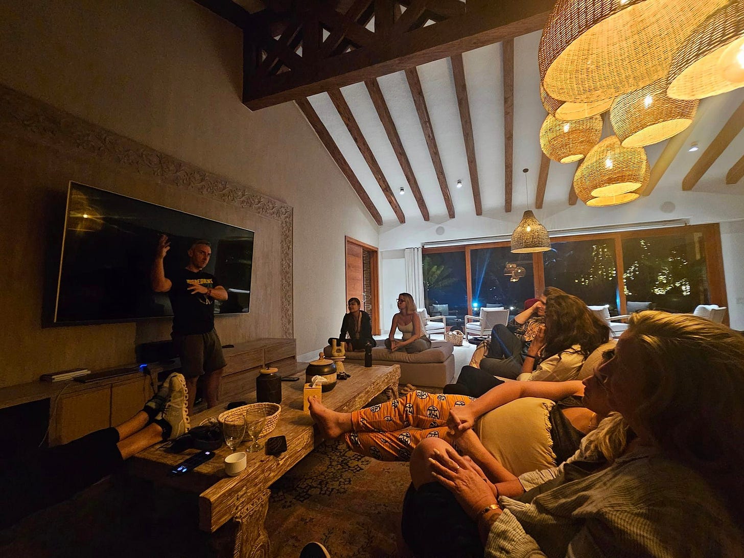 May be an image of 5 people, indoors and living room