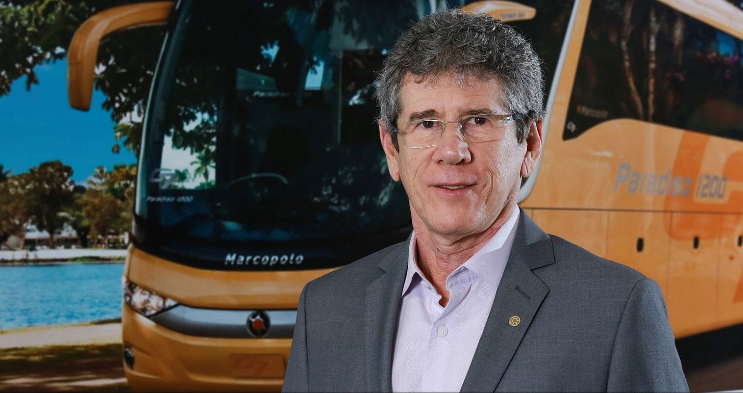 James Bellini assume como diretor-geral da Marcopolo - Grupo Amanhã