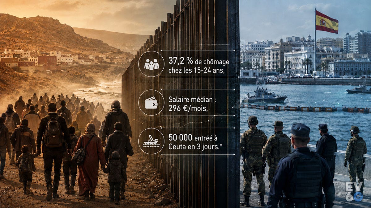 La frontière ne montre que la conséquence : l’origine de la crise se trouve dans les choix économiques, sociaux et politiques maintenus depuis des décennies par le pouvoir marocain. La frontière ne montre que la conséquence : l’origine de la crise se trouve dans les choix économiques, sociaux et politiques maintenus depuis des décennies par le pouvoir marocain.