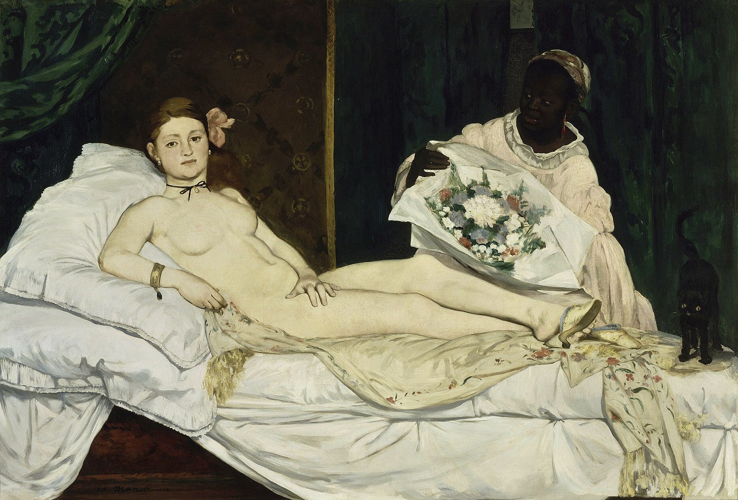 Olympia Manet painting Olympia Manet painting