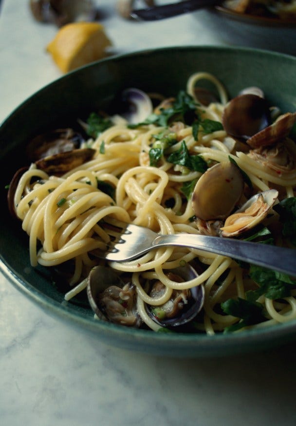 spaghetti vongole
