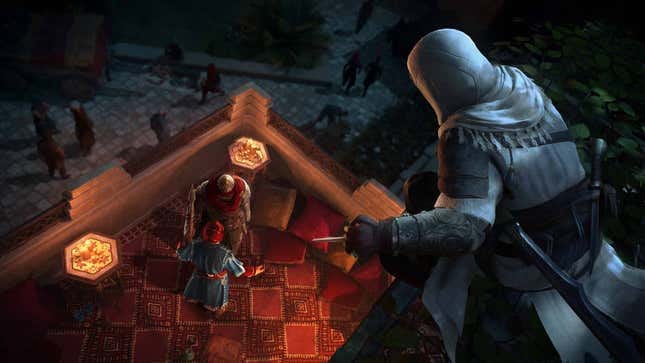 A screenshot from the game Assassins Creed Mirage