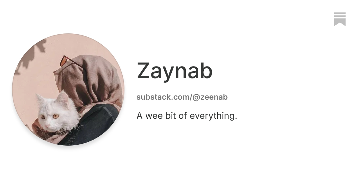 Zaynab | Substack