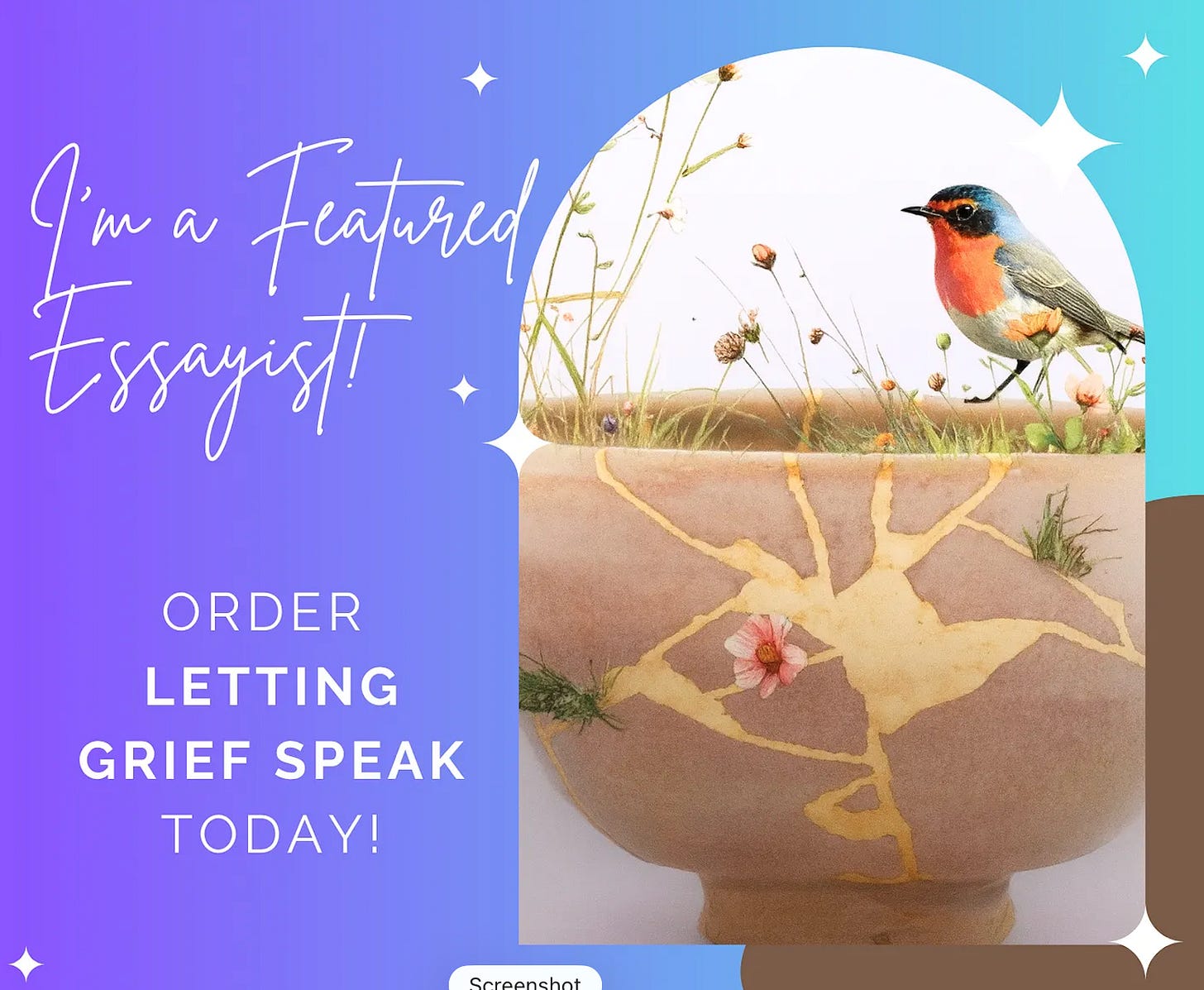 I'm a featured essayist! Order Letting Grief Speak today!