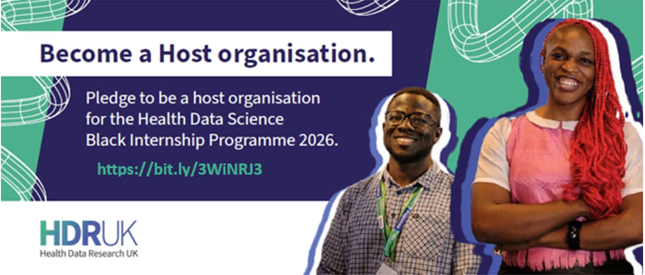 Health Data Science Black Internship Programme 2026