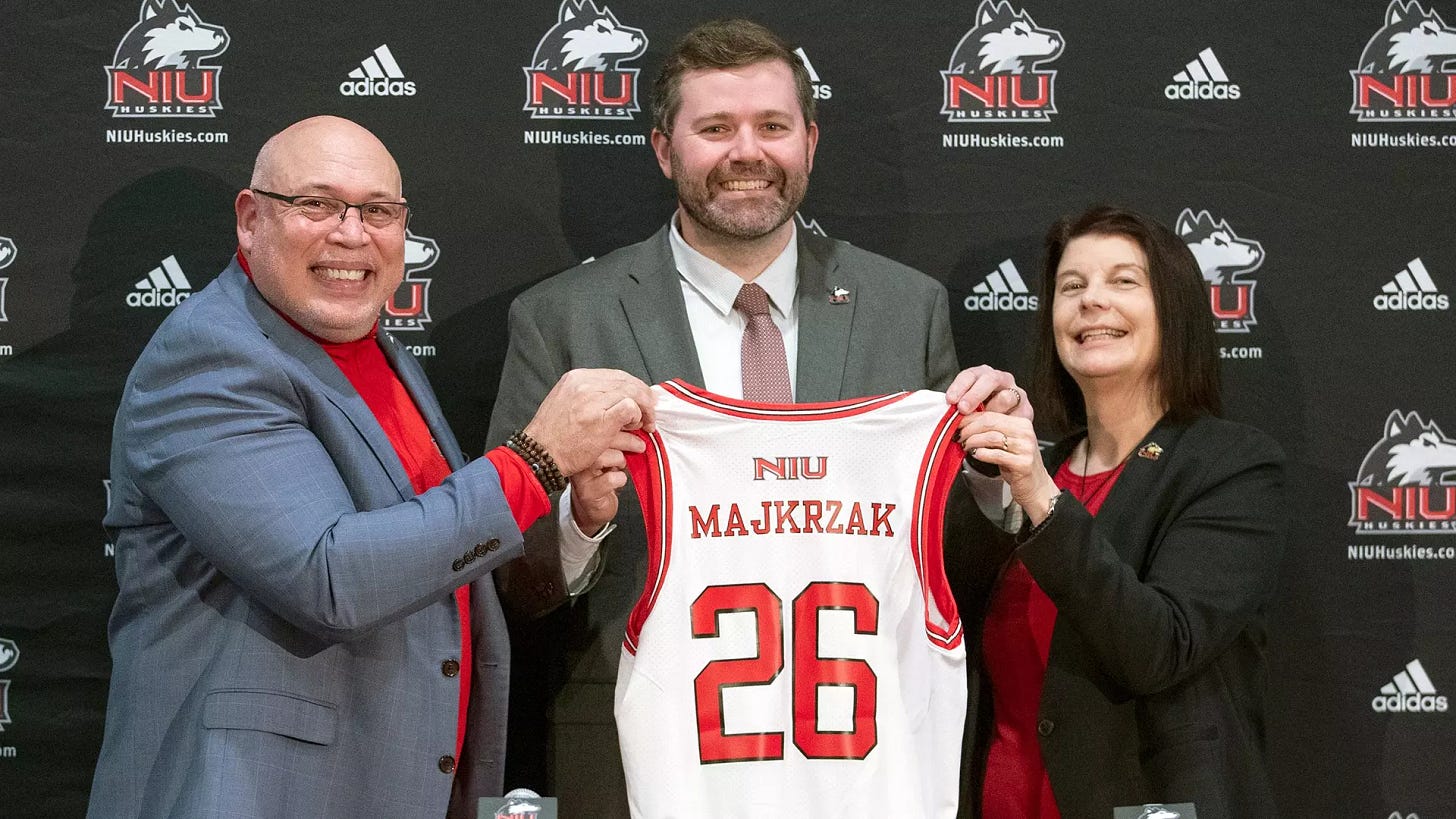 Matt Majkrzak Introduced as the NIU Men's Basketball Head Coach - NIU Athletics Matt Majkrzak Introduced as the NIU Men's Basketball Head Coach - NIU Athletics