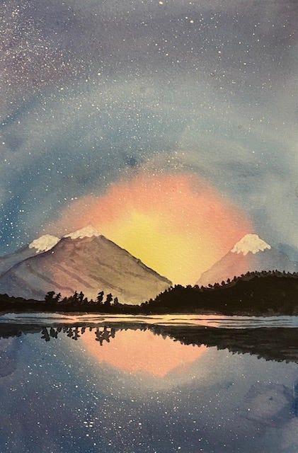 Watercolor play