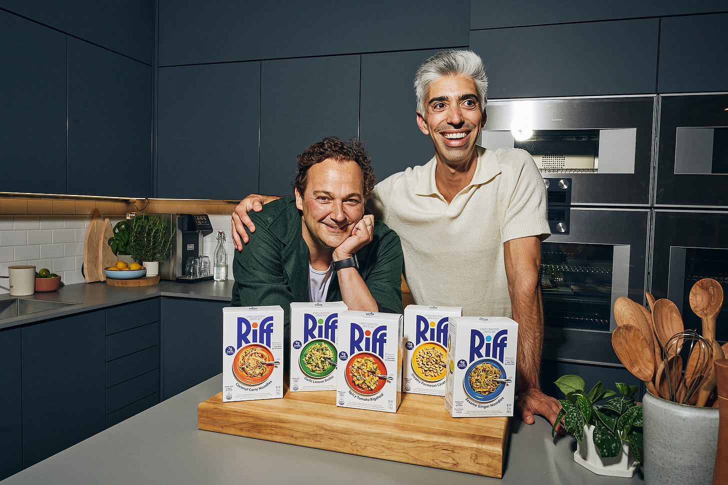 Riff founders Daniel Humm and Mark Ramadan Riff founders Daniel Humm and Mark Ramadan